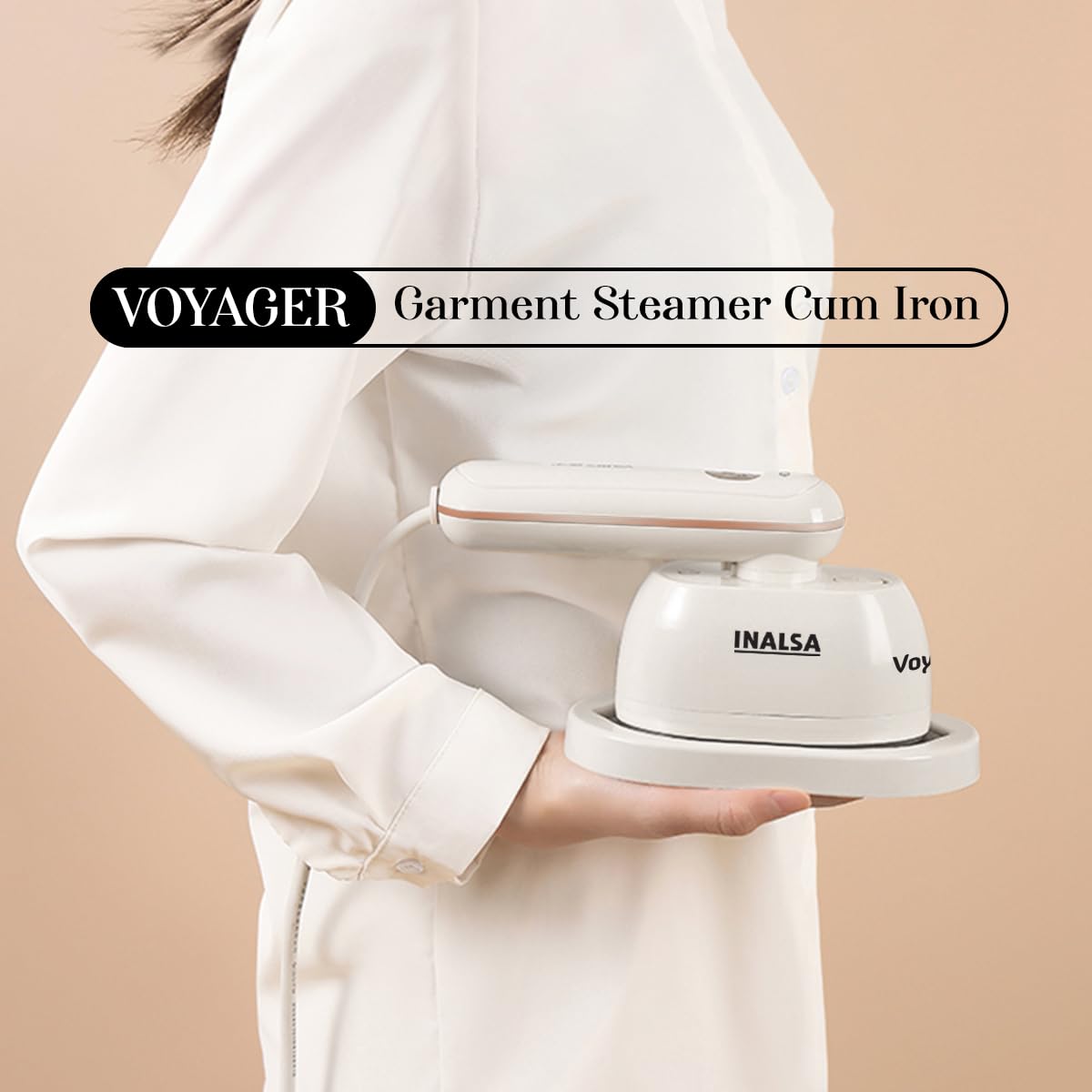 Inalsa Mini Steam Iron For Clothes & Garment Steamer