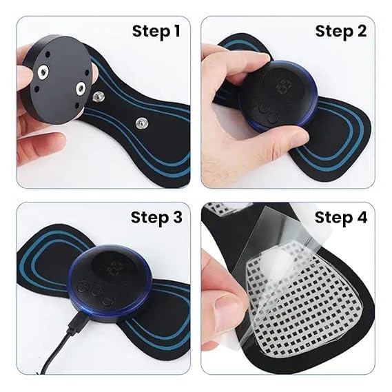 Portable Butterfly Body Massager – Mini Muscle Relaxer