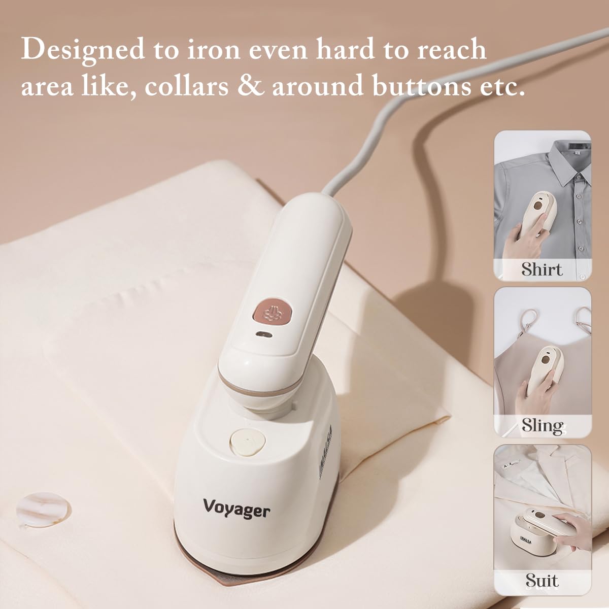 Inalsa Mini Steam Iron For Clothes & Garment Steamer