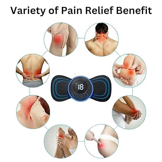Portable Butterfly Body Massager – Mini Muscle Relaxer